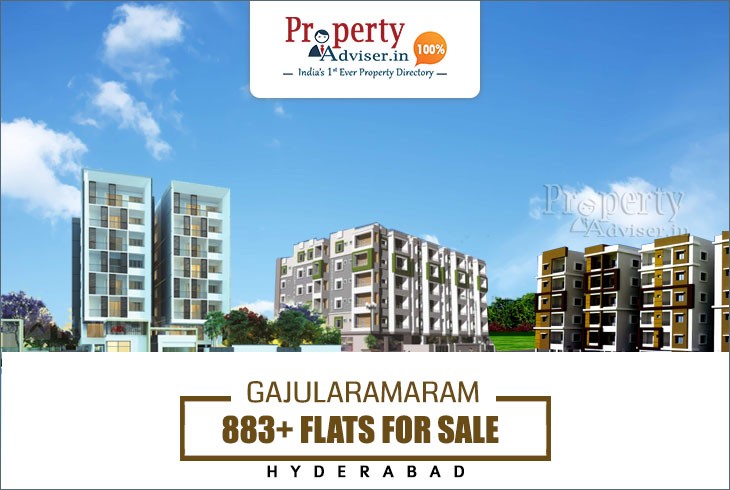 883+ Flats for sale in Gajularamaram, Hyderabad