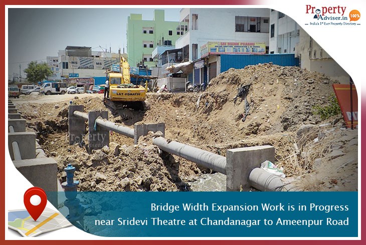 bridge-width-expansion-work-in-progress-near-sridevi theatre-chandanagar