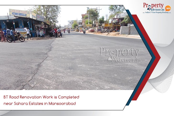 bt-road-renovation-work-completed-near-sahara-estates-mansoorabad