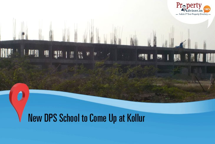 Construction of New DPS School is in Process at Kollur
