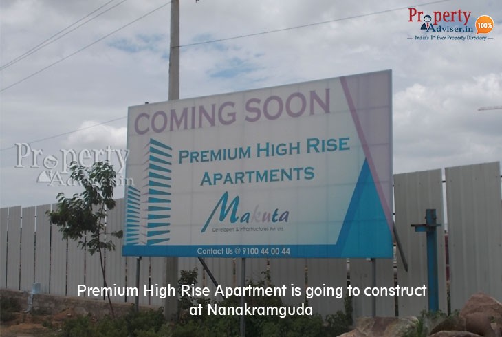 Upcoming Premium High Rise Apartment in Nanakramguda