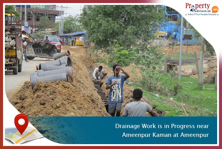 drainage-work-is-in-progress-near-ameenpur-kaman
