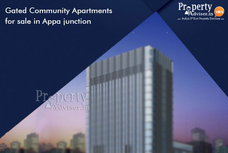 Gated Community Apartments for sale in Appa junction