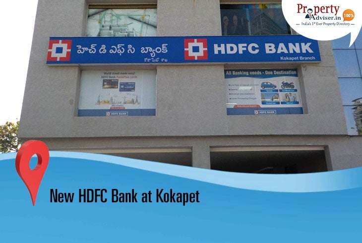 HDFC Bank Opened at Kokapet, Hyderabad