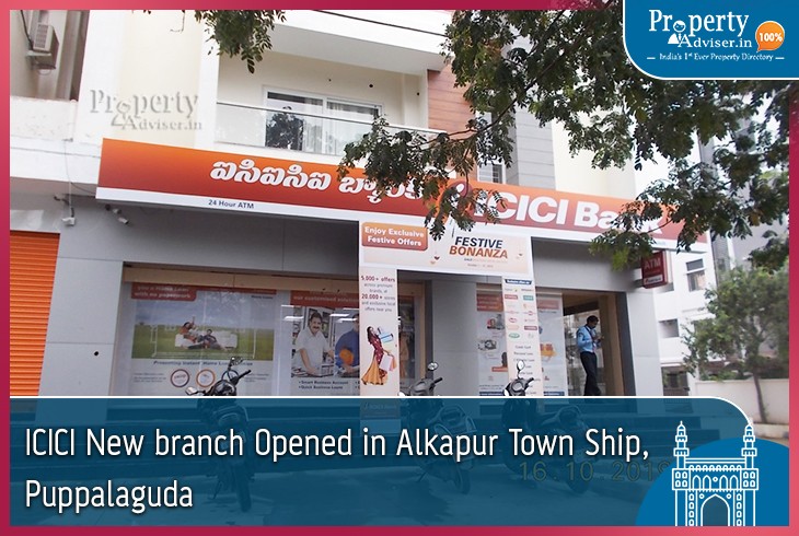 icici-new-branch-opened-in-alkapur-township