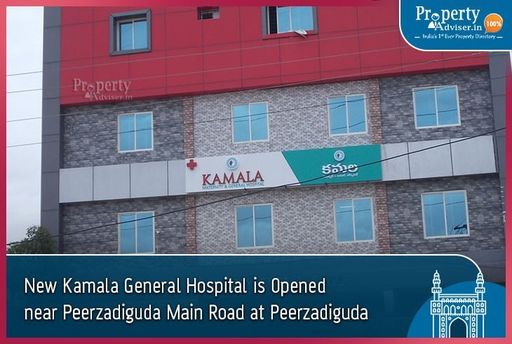 Kamala General Hospital Is Opened Near Peerzadiguda Main Road