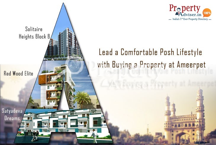 Lead a Comfortable Posh Lifestyle with Buying a Property at Ameerpet