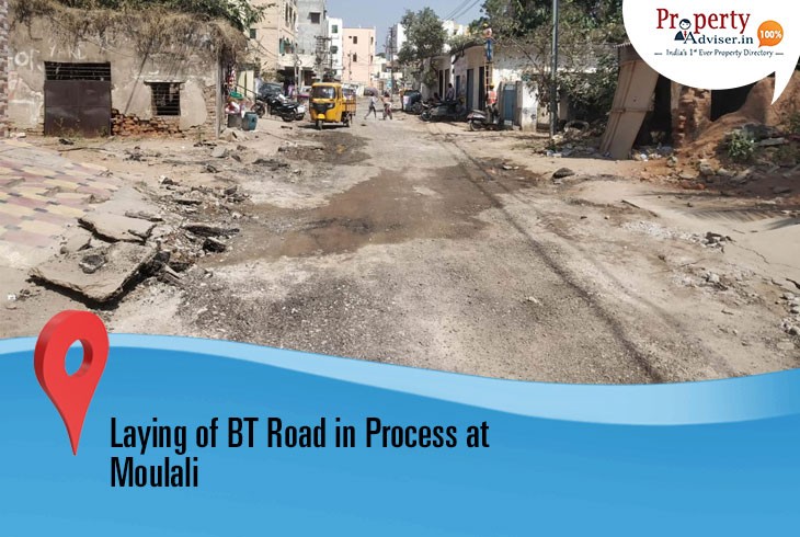 New BT Road to Come Up at Moula Ali
