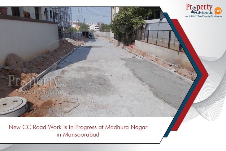 new-cc-road-in-progress-madhura-nagar-in-mansoorabad