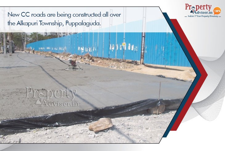 new-cc-roads-being-constructed-at-alkapuri-township-puppalaguda
