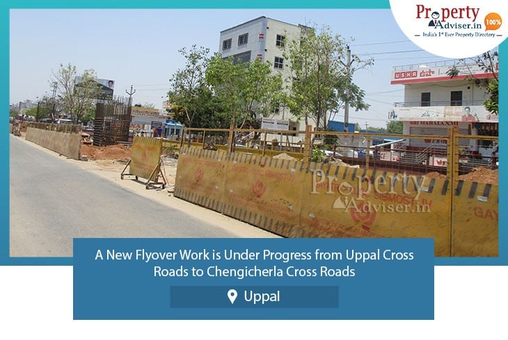 new-flyover-work-under-progress-from-uppal-to-chengicherla-crossroads