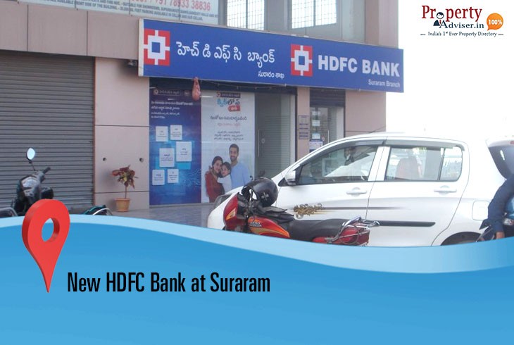  New HDFC Bank Opened at Suraram 