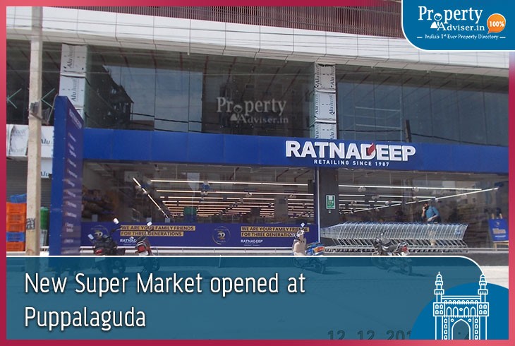 New Super Market Opened At Puppalaguda 