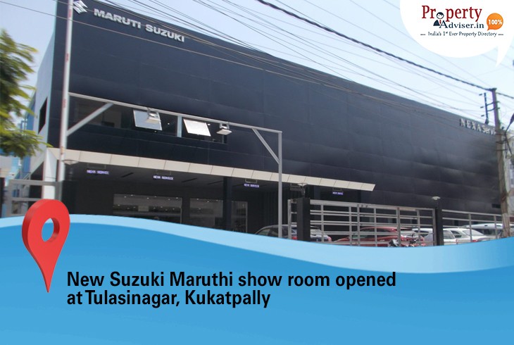 New Suzuki Maruthi Show Room at Tulasinagar, Kukatpally 