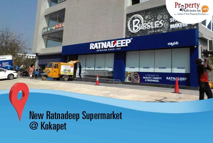 Ratnadeep Supermarket Opened near Apartments in Kokapet