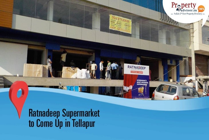 Ratnadeep Supermarket to Open Soon near Residential Apartment in Tellapur