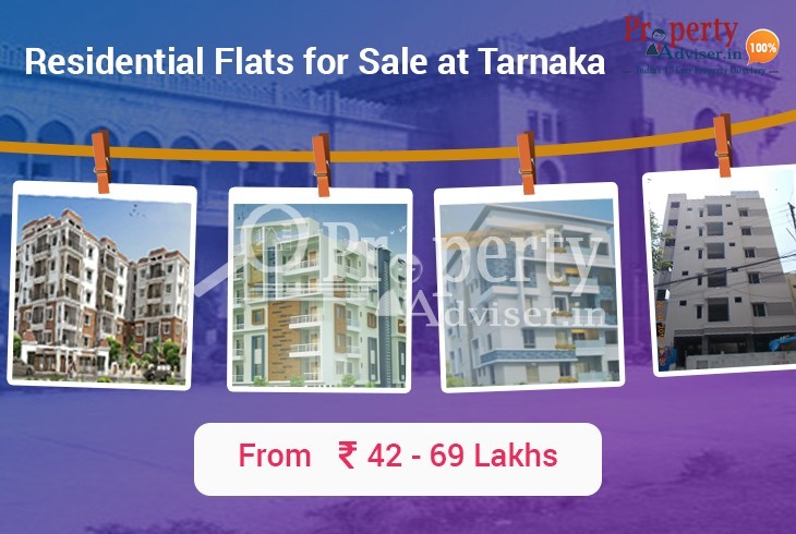 Residential Flats for Sale at Tarnaka with Reasonable Price