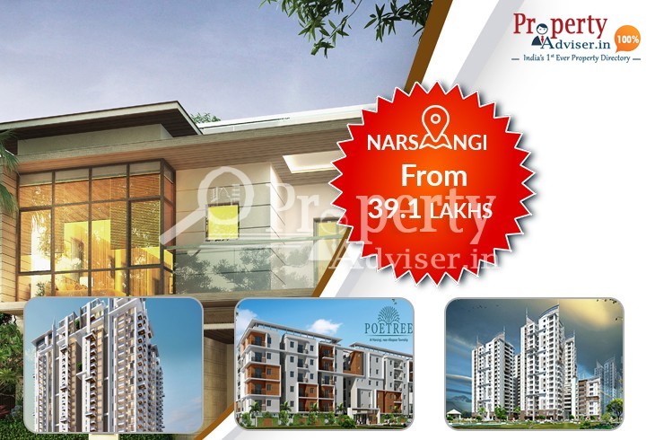 Residential Projects for Sale at Narsingi with Luxurious Facilities