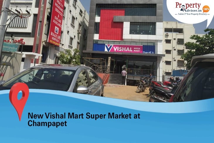 Vishal Mart Super Market Opened at Champapet 
