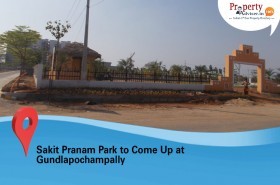 Construction of Sakit Pranam Park is in Process at Gundlapochampally 
