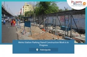 parking-stand-construction-in-progress-at-habsiguda-metro-station