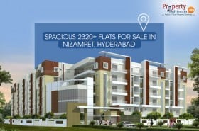 Spacious 2320+ Flats for Sale in Nizampet, Hyderabad