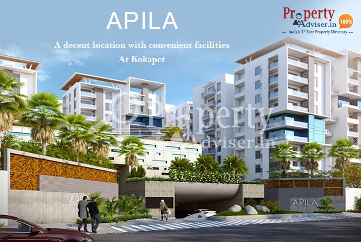 2BHK Flats For Sale at Apila Block A Near Kokapet, Hyderabad 2BHK Flats for Sale at Apila Block A