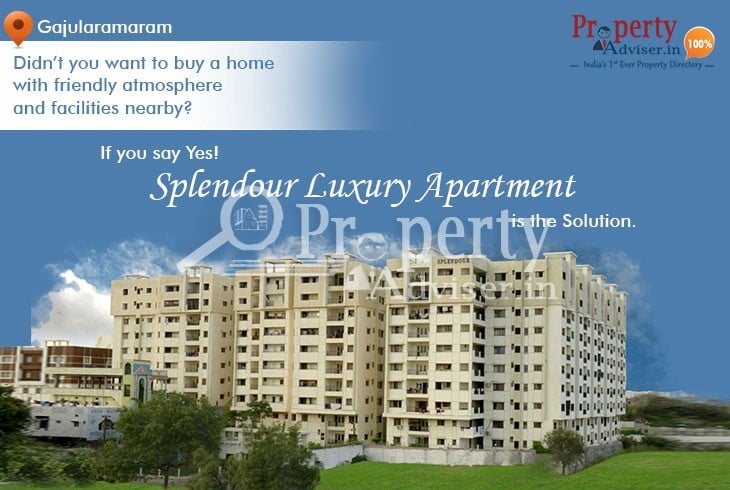 3BHK Flats for Sale in Splendour Luxury Apartment at Gajularamaram, Hyderabad