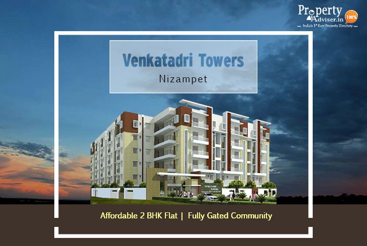 Affordable 2BHK Flats for Sale in Nizampet at Venkatadri Towers