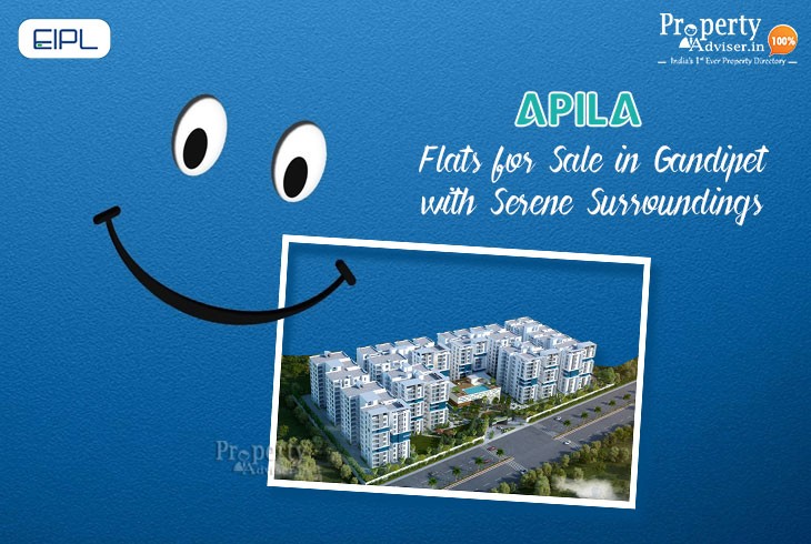 EIPL Apila Flats for Sale in Gandipet with Serene Surroundings