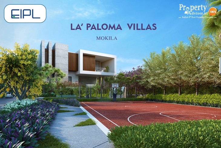 HMDA Approved EIPL La Paloma Villas in Mokila with Luxury Facilities