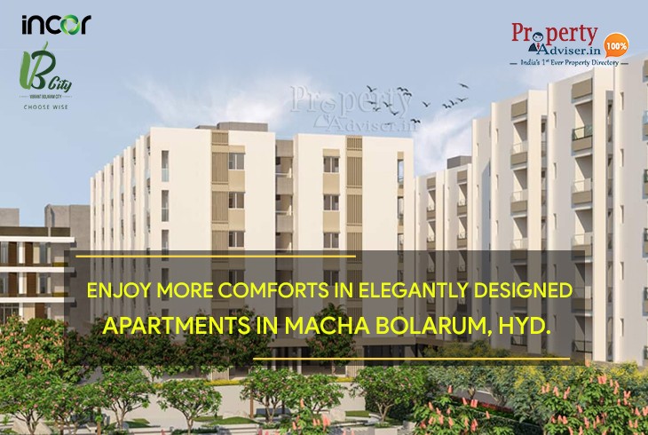 Enjoy More Comforts at Elegantly Designed Incor VB City in Macha Bolarum