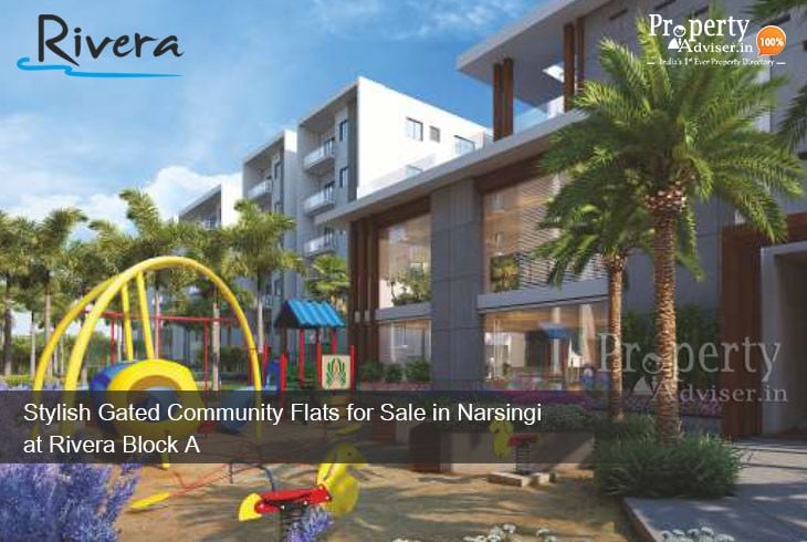 Rivera Block A Apartments in Narsingi for sale
