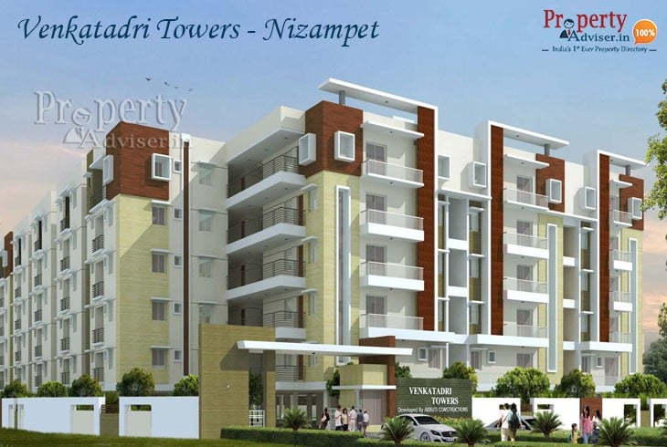 Gated Community Flats for Sale in Nizampet at Venkatadri Towers