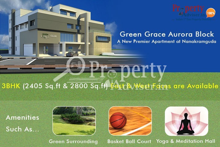 Green Grace Aurora Block - A New Premier Apartment at Nanakramguda