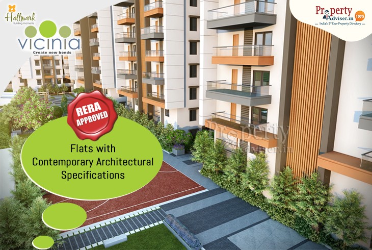 Hallmark Vicinia - RERA Approved Flats with Contemporary Architectural Specifications
