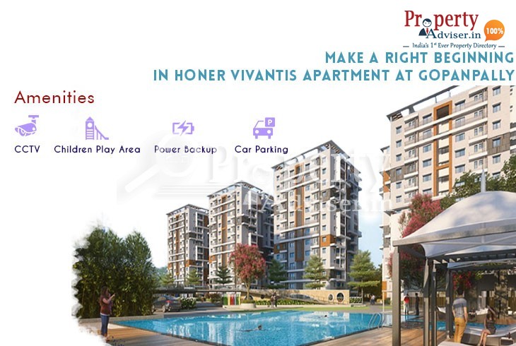 Make A Right Beginning In Honer Vivantis Apartment At Gopanpally