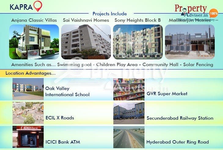 Houses for Sale at Kapra with Modern Facilities Houses for Sale at Kapra with Modern Facilities