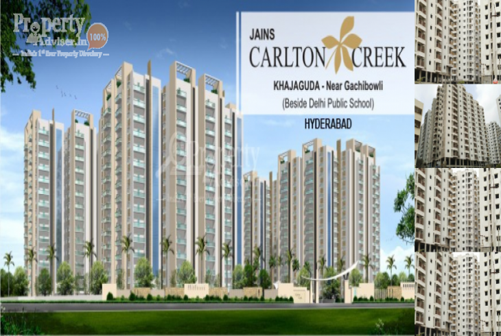 Jains Carlton Creek Block B&C in Khajaguda updated on 11-Feb-2020 with current status
