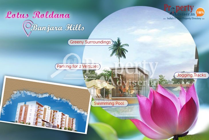 Lotus Roldana Apartment at Banjara Hills crafted for your modern lifestyle