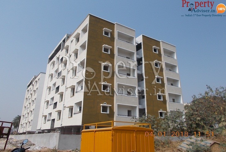 Madhavarams Block-2 apartment at Kukatpally Hyderabad completed paintings