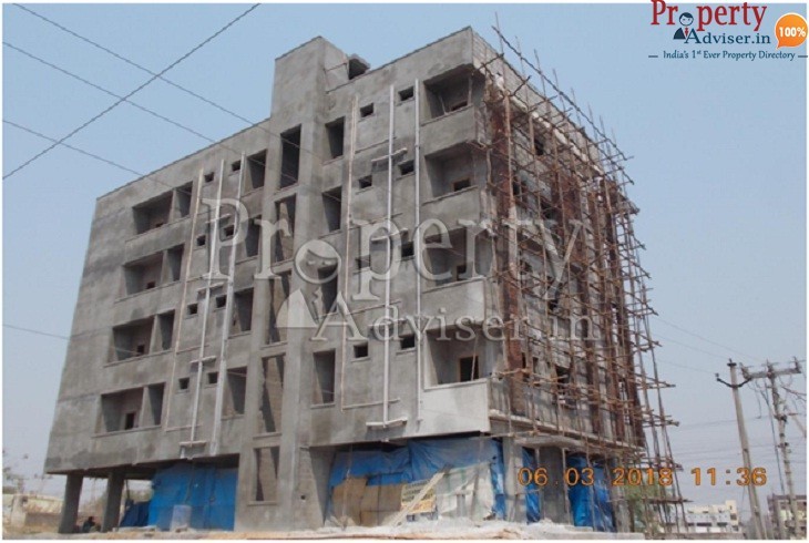 Plastering Work is completed at Mathrubhumi Residency at Gajularamaram