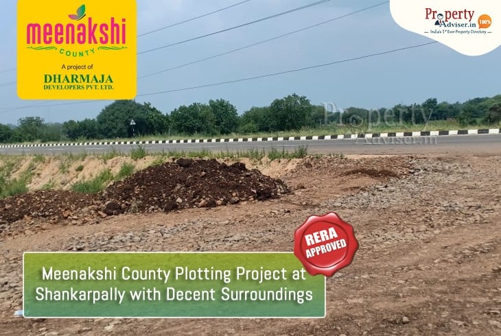 Meenakshi County Plotting Project at Shankarpally with Decent Surroundings