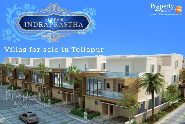 Muppas Indraprastha villas for sale in Tellapur, Hyderabad
