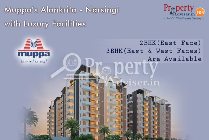 Muppas Alankrita Residential Property for Sale at Narsingi with Luxury Facilities