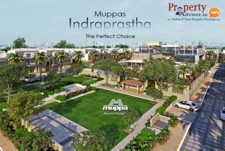 Muppas Indraprastha Gated Community villas for sale In Tellapur