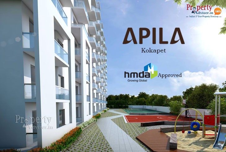 New Premium 3BHK Flats for Sale in Kokapet at Apila by EIPL New Premium 3BHK Flats for Sale in Kokapet at Apila by EIPL