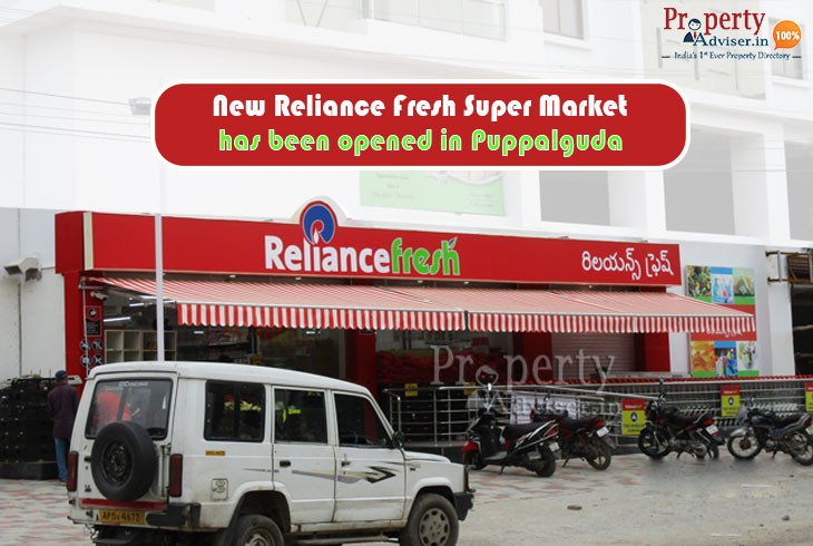 New Reliance Super Market In Puppalaguda Hyderabad