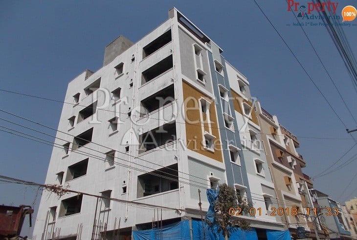 Apartment in Hyderabad Completed Painting work at Sambashiva Rao Residency 