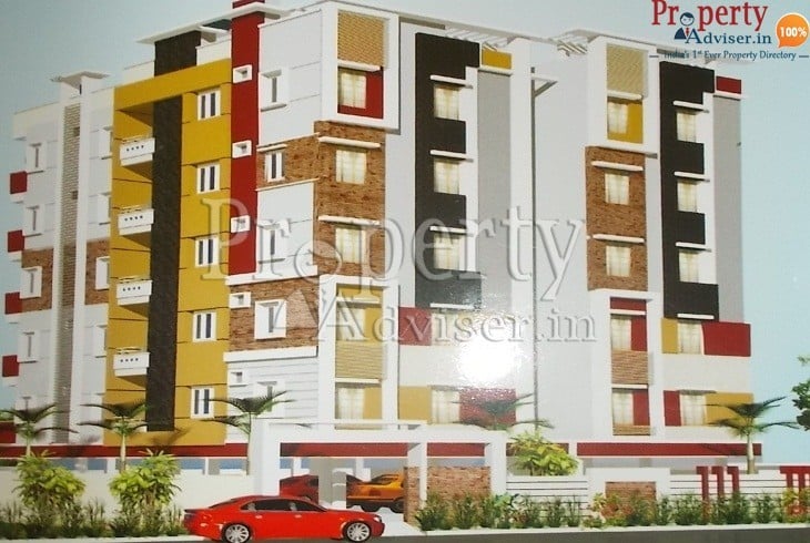 Painting work is completed at Sarah Heights in Borabanda Hyderabad